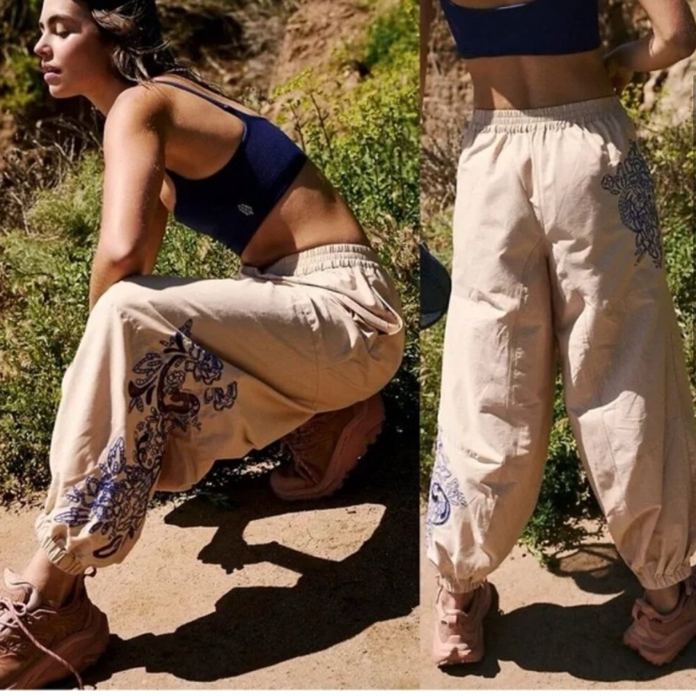Free people Movement  Baller Embroidered Pants